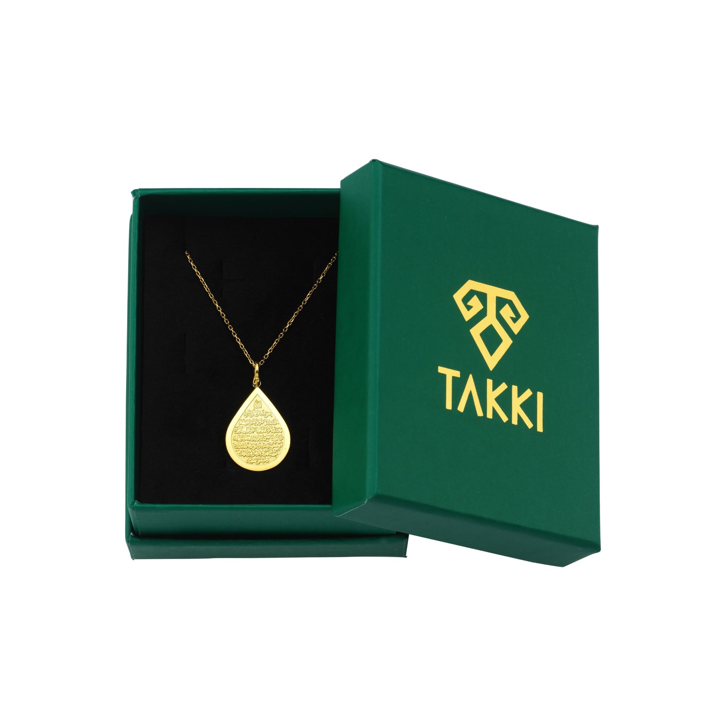 Ayat-Al Kursi Drop Necklace